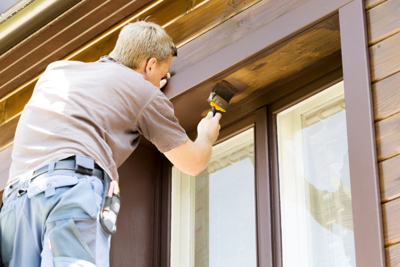Exterior Wood Trim Repair in Spring