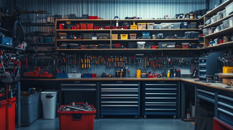 Garage Shelves Installation in Loudoun County, VA
