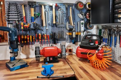 Garage Tool Rack Installation in Charlotte, NC