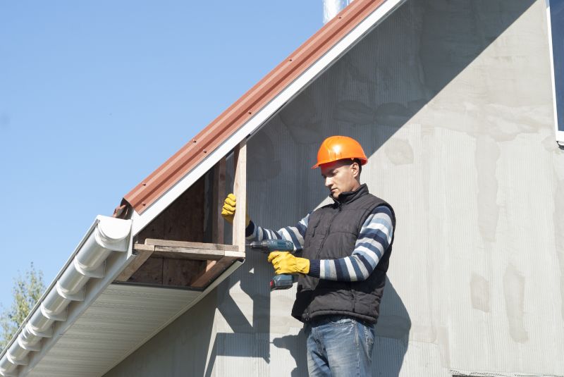 Soffit Damage Repair in Conroe, TX
